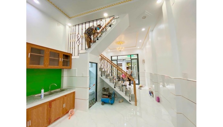 GẦN CHỢ BÌNH LONG - ĐƯỜNG SỐ 8B - NHÀ MỚI ĐẸP 2 TẦNG 2PN - 32M2 - GIÁ 3.8 TỶ